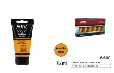 [8435250982158] ARTIX PITTURA ACRILICA 75ML OCRA
