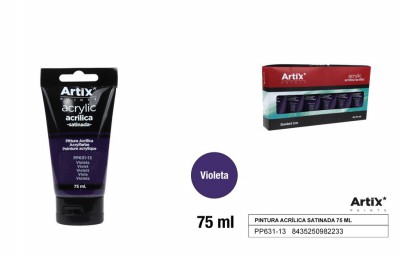 [8435250982233] ARTIX PITTURA ACRILICA 75ML VIOLA