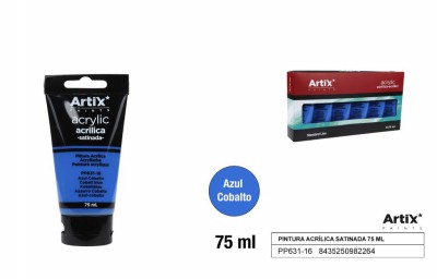 [8435250982264] ARTIX PITTURA ACRILICA 75ML BLU COBALTO