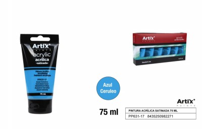 [8435250982271] ARTIX PITTURA ACRILICA 75ML BLU CERULEO