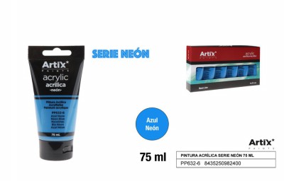 [8435250982400] ARTIX PITTURA ACRILICA 75ML BLU ELETTRICO