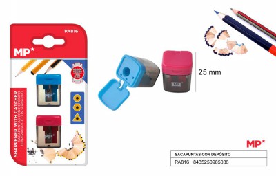 [8435250985036] TEMPERAMATITE CON SERBATOIO 25MM COL. ASS. 2PZ