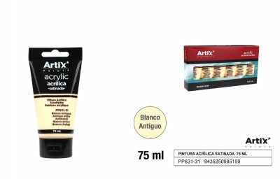 [8435250985159] ARTIX PITTURA ACRILICA 75ML BIANCO ANTICO