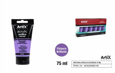 [8435250985180] ARTIX PITTURA ACRILICA 75ML VIOLETTO