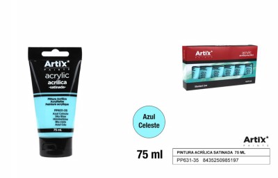 [8435250985197] ARTIX PITTURA ACRILICA 75ML AZZURRO