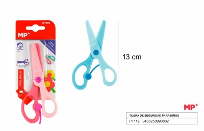 [8435250993802] FORBICI ANTITAGLIO BAMBINI EASY OPEN C/ASSORT