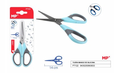 [8435250993833] FORBICI MANICO IN SILICONE 14CM
