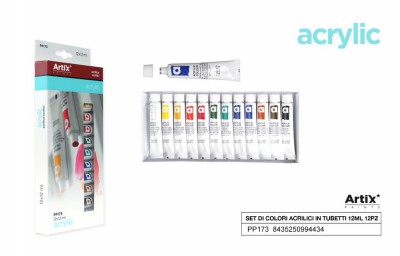 [8435250994434] ARTIX ACRILICI PROF 12PZ