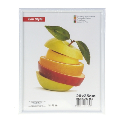 [8435269944857] CORNICE PORTAFOTO IN PLASTICA 20*25