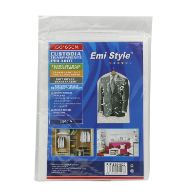 [8435269945205] CUSTODIA TRASPARENTE PER ABITI 150*65CM 2PZ