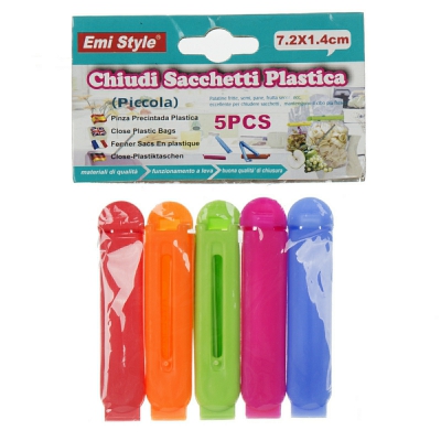 [8435269948206] CHIUDISACCHETTI PLASTICA