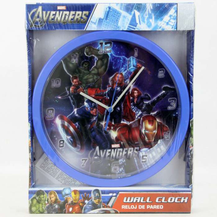 [8435333803257] OROLOGIO DA MURO 25 CM AVENGERS