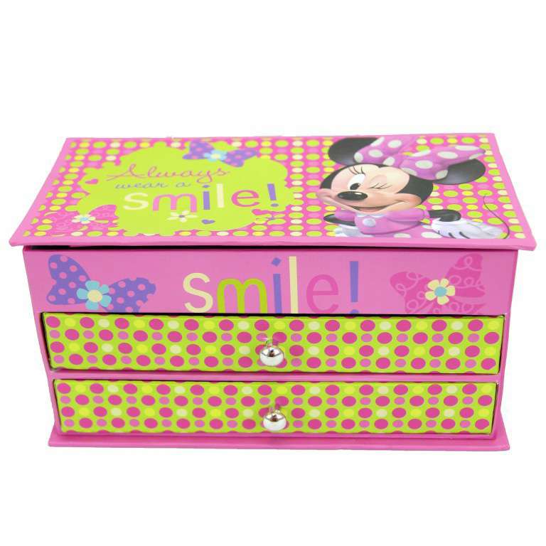 [8435333804100] PORTA GIOIE CASSETTI MINNIE