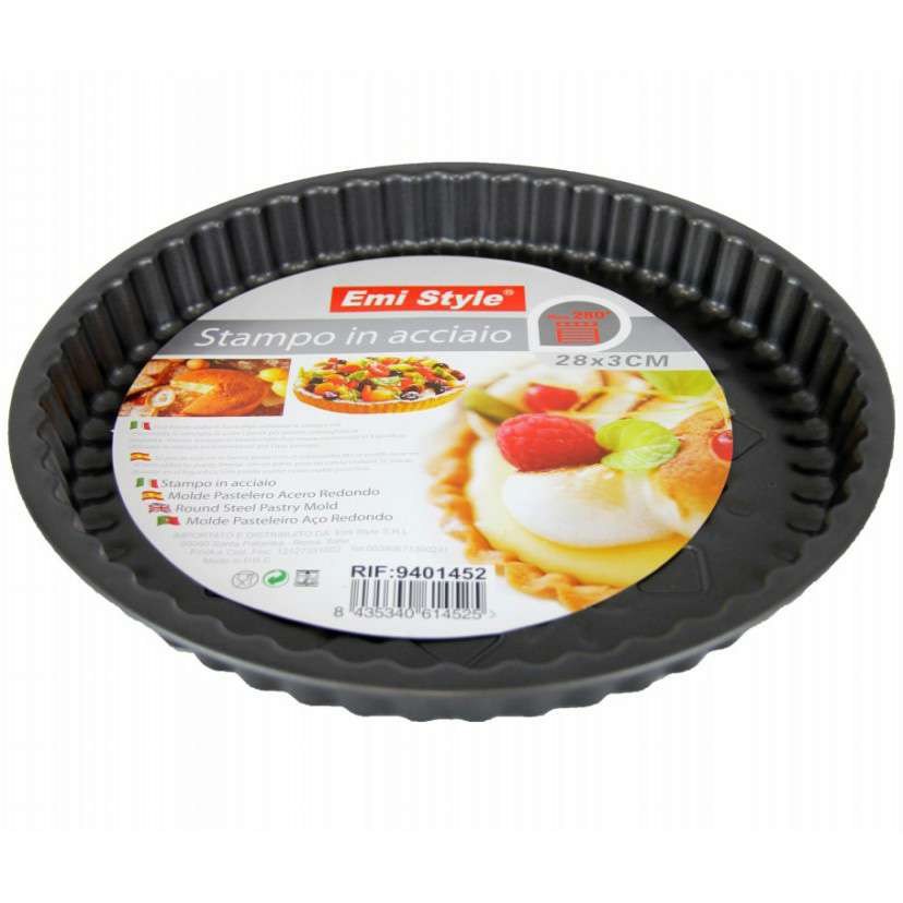 [8435340614525] STAMPO CROSTATA Ø 28CM
