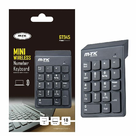 [8435350739454] NERO WIRELESS NUMERICO TASTIERA