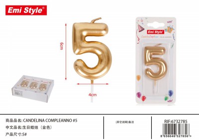 [8435367327859] CANDELINA COMPLEANNO #5