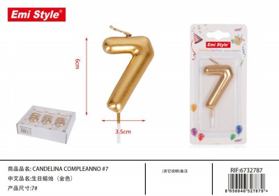 [8435367327873] CANDELINA COMPLEANNO #7