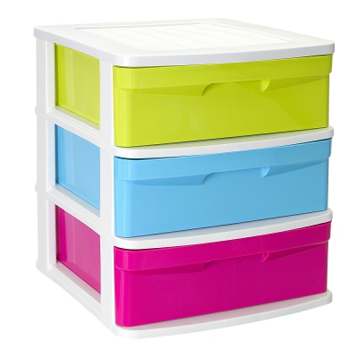 [8435421816367] CASSETTIERA 3 CASSETTI SENA BIANCOLORE