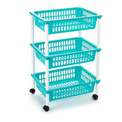 [8435421829404] CARRELLO A 3 PIANI TURCHESE