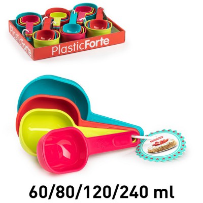 [8435421883345] SET 4 CUCCHIAIO PER MISURARE