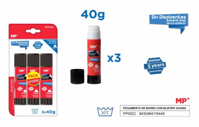 [8435464116448] COLLA STICK 40G 3PZ