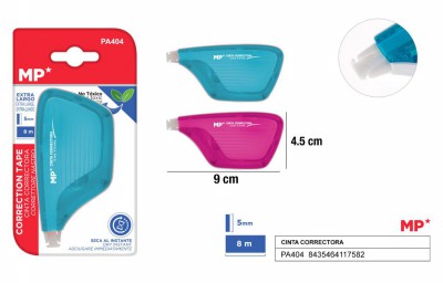 [8435464117582] CORRETTORE A NASTRO 5MM X 8M COL. ASS.