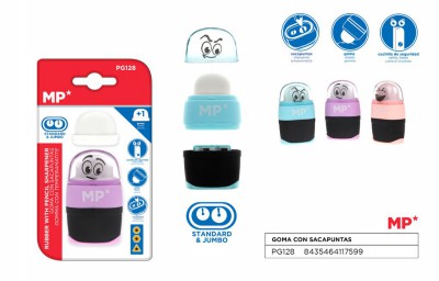 [8435464117599] GOMMA CON TEMPERINO 2FORI + TAPPO SMILEY