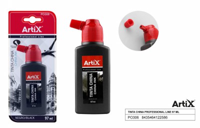 [8435464122586] INCHIOSTRO CHINA 100ML NERO