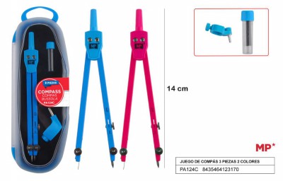 [8435464123170] COMPASSO COL. + ACCESSORIO