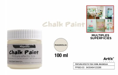 [8435464123286] ARTIX PITTURA EFFETTO GESSO 100ML BIANCO MAGNOLIA