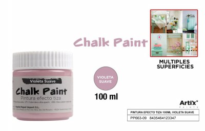 [8435464123347] ARTIX PITTURA EFFETTO GESSO 100ML LILLA