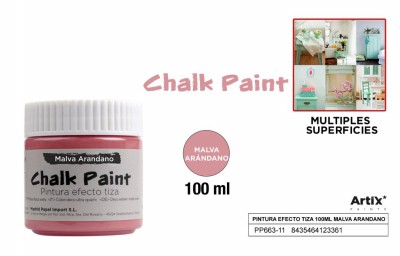 [8435464123361] ARTIX PITTURA EFFETTO GESSO 100ML MALVA