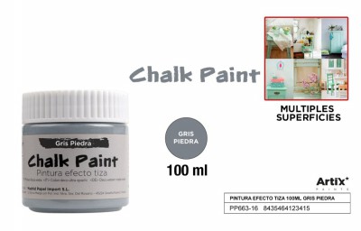 [8435464123415] ARTIX PITTURA EFFETTO GESSO 100ML GRIGIO PIETRA