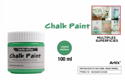 [8435464123446] ARTIX PITTURA EFFETTO GESSO 100ML VERDE ERBA