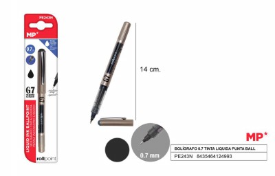 [8435464124993] PENNA INCHIOSTRO LIQUIDO G7 0.7MM NERO