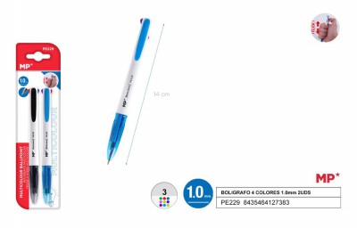 [8435464127383] PENNA SOFT MULTICOLOR 1.0MM 2PZ