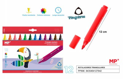 [8435464127642] PENNARELLI TRIANGOLARI EZZI