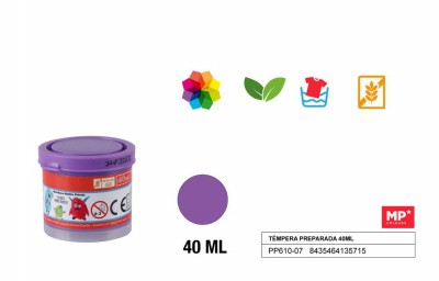 [8435464135715] TEMPERA IN VASETTO VIOLA 40ML