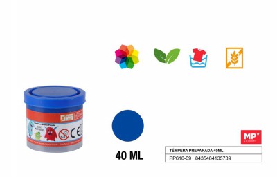 [8435464135739] TEMPERA IN VASETTO BLU 40ML