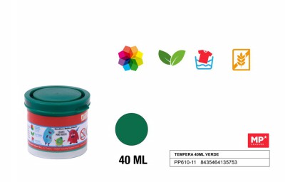 [8435464135753] TEMPERA IN VASETTO VERDE SCURO 40ML