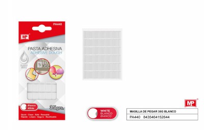 [8435464152644] GOMMINI ADESIVI UNIVERSALI 36G BIANCO