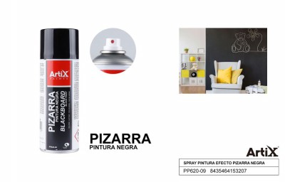 [8435464153207] SPRAY PITTURA LAVAGNA NERA 520CC/400ML