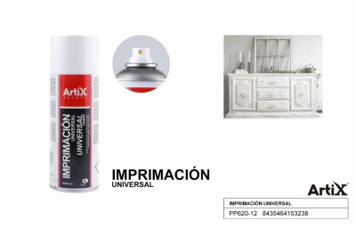 [8435464153238] SPRAY BASE PRIMIER UNIVERSALE 520CC/400ML