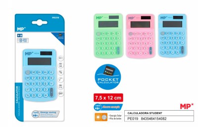 [8435464154082] CALCOLATRICE TASCABILE 8 CIFRE