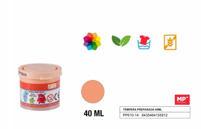[8435464155812] TEMPERA IN VASETTO ROSA CARNE 40ML