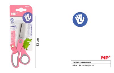 [8435464155836] FORBICI MANCINI 13CM ROSA
