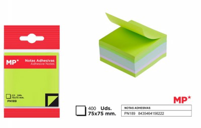 [8435464156222] NOTE ADESIVE 75X75MM 75G 400F COL. ASS.