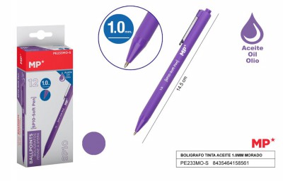 [8435464158561] PENNA SOFT A OLIO 1.0MM 12PZ VIOLA