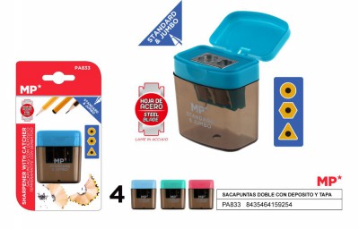 [8435464159254] TEMPERAMATITE DOPPIO FORO CON SERBATOIO+ COPERC