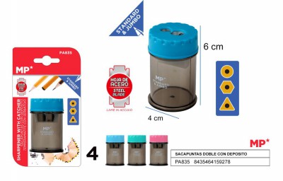 [8435464159278] TEMPERAMATITE DOPPIO FORO CON SERBATOIO ROTONDO
